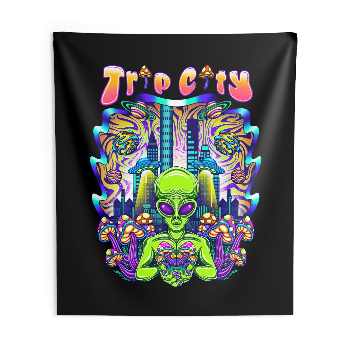 TRIP CITY ALIEN TAPESTRY