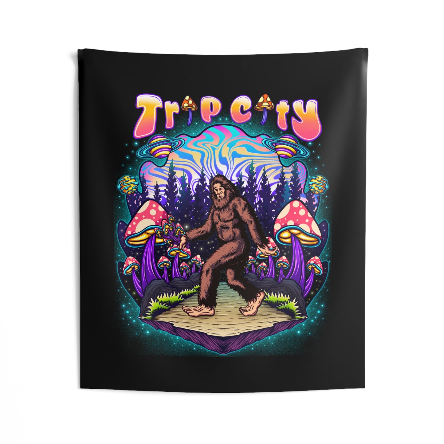 TRIP CITY SASQUATCH TAPESTRY