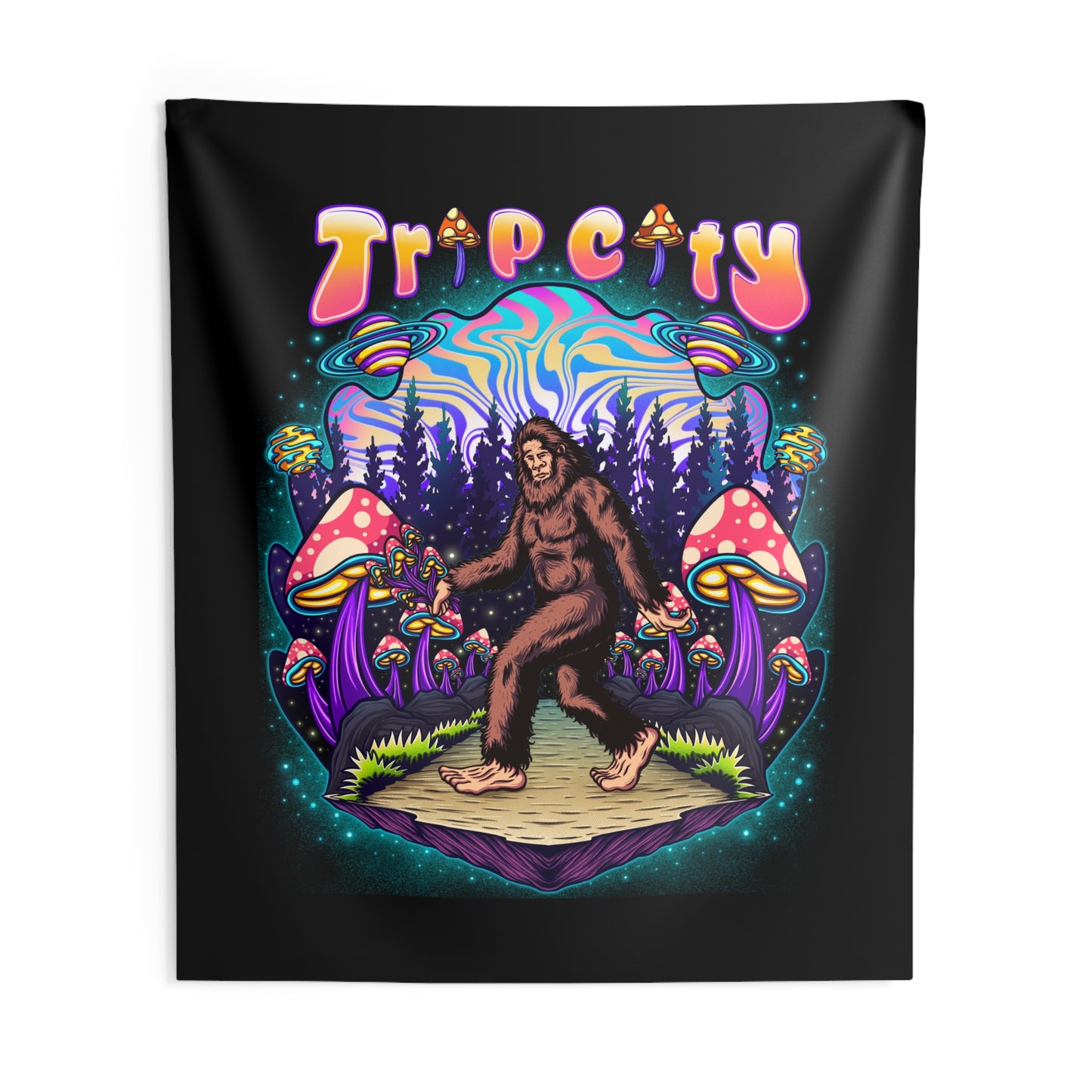 TRIP CITY SASQUATCH TAPESTRY