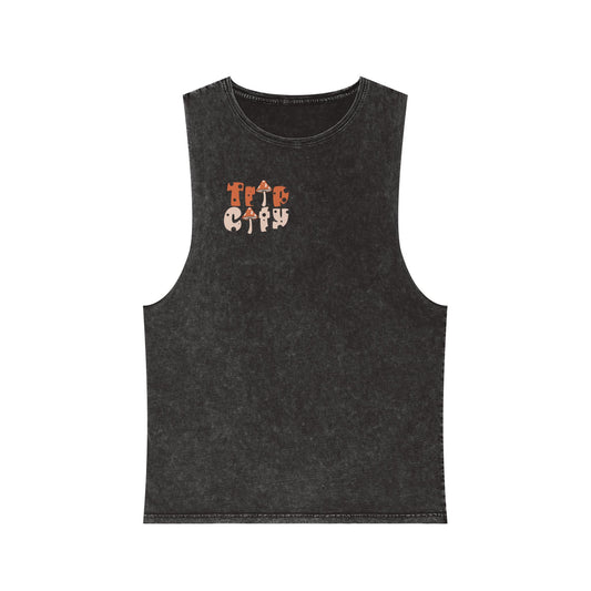 Unisex Stonewash Tank Top