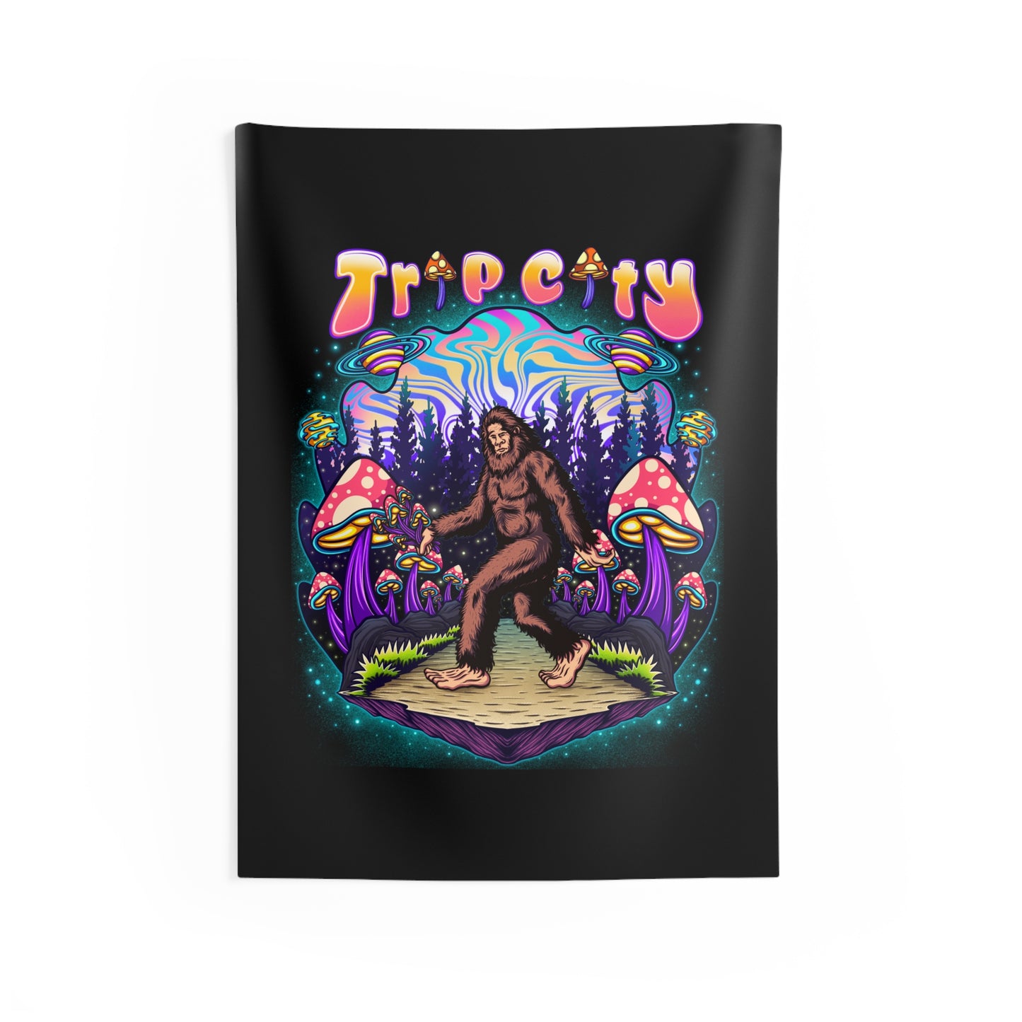 TRIP CITY SASQUATCH TAPESTRY