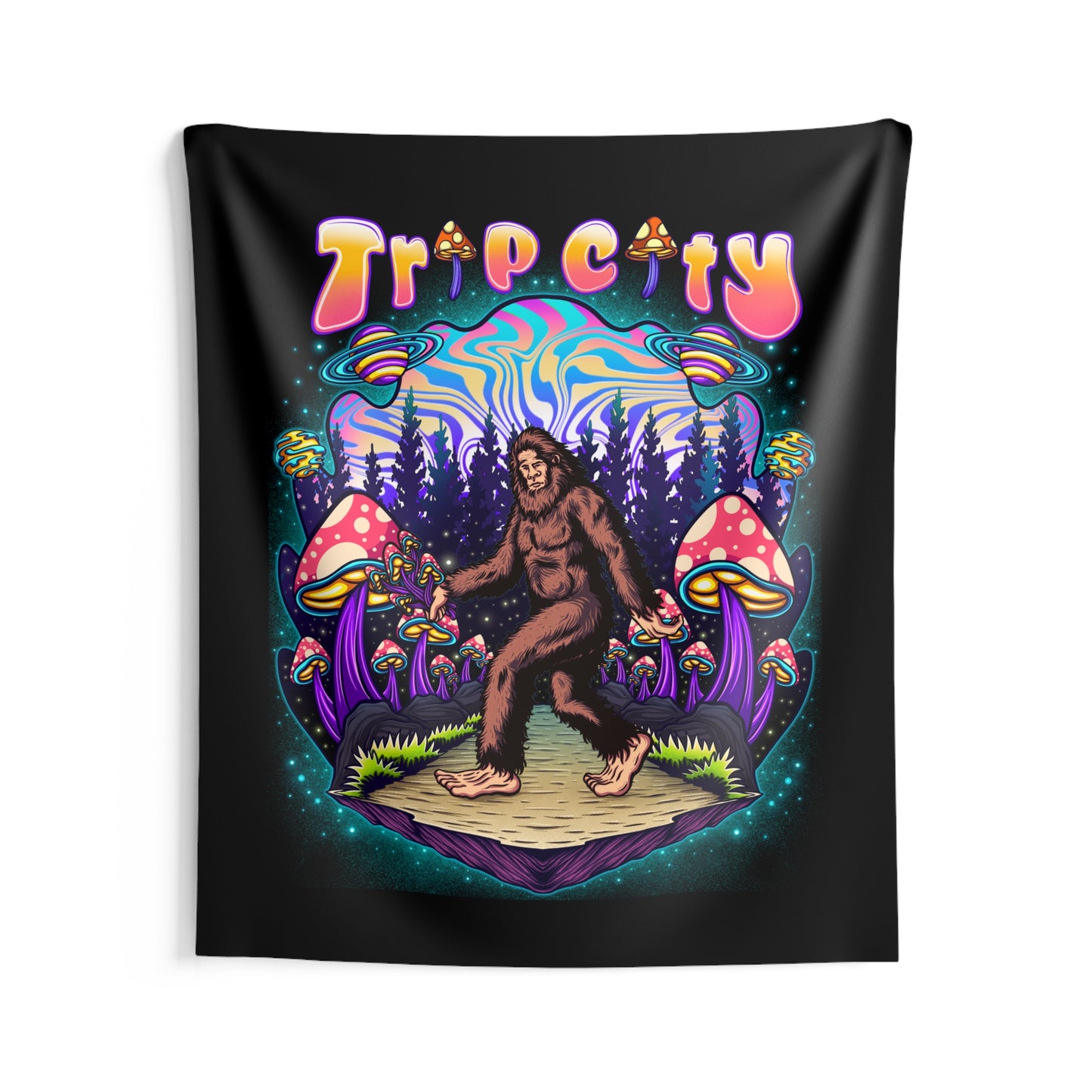 TRIP CITY SASQUATCH TAPESTRY